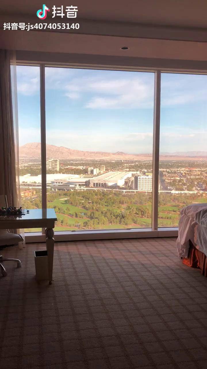 拉斯维加斯wynn酒店窗外景色谁能告诉我拍摄时窗户上的影子怎么去掉