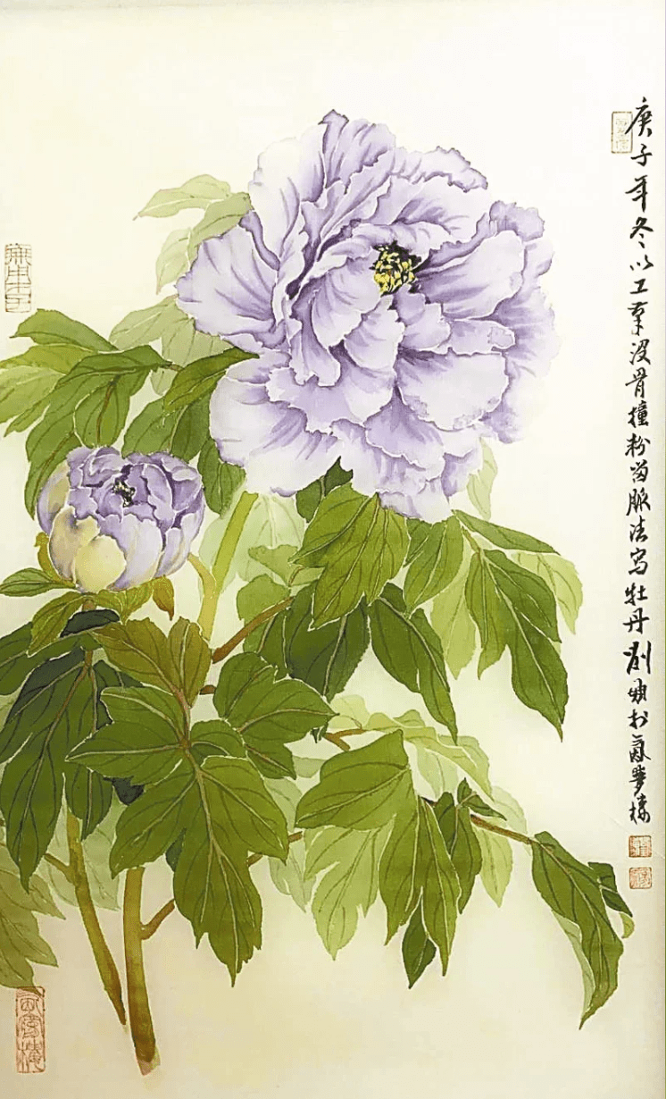 刘墉:像是去年,苏富比拍卖我的牡丹,我的牡丹是很好,我画昙花也挺好.