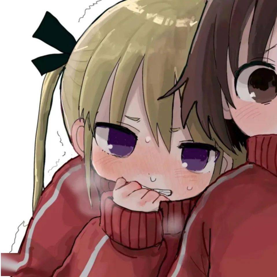 闺蜜动漫头像一天很短开心了就笑不开心就过一会儿再笑