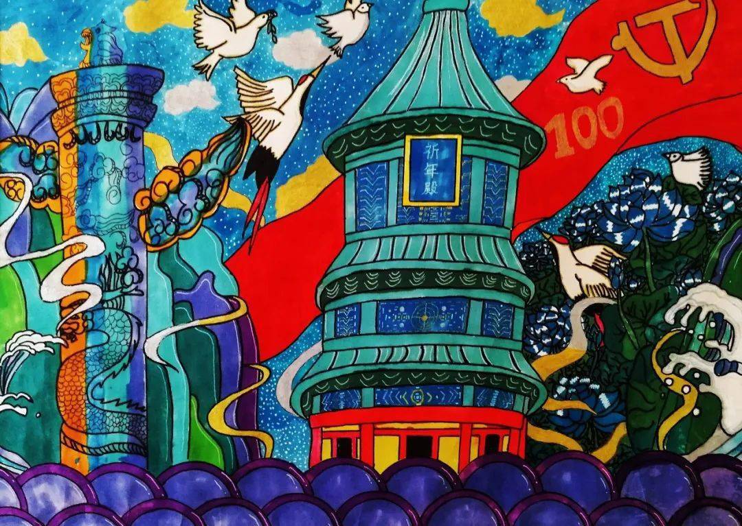 街景 / 彭浩轩绿色的梦 / 谢雨辰我的家园我给奶奶捶捶背 /刘艾琳采摘