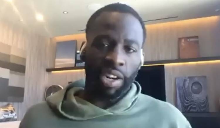 追梦：今天的训练只关注我们自身没怎么看绿军的录像