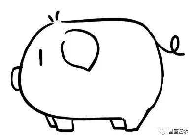 超萌的动物简笔画一步一步教你画