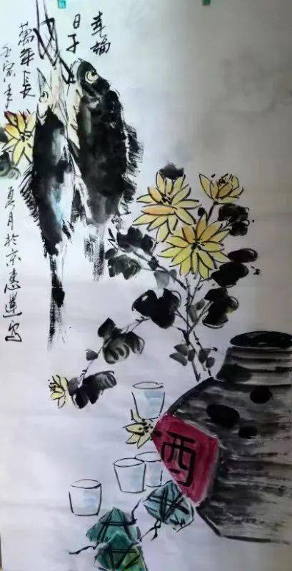 区教委退休干部 潘宝骐《端午怀屈原》区金顶街街道退休干部 王二林