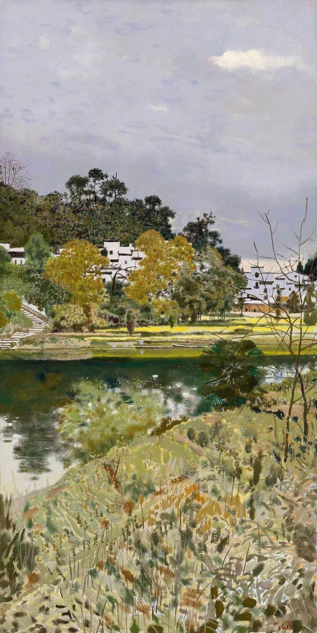 王文生 作品_cm_油画_婺源