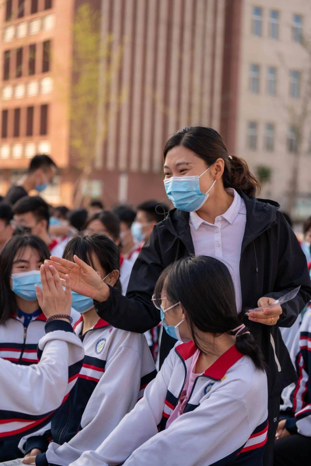 67须知少时凌云志曾许人间第一流广宗一中2022届高考壮行誓师大会