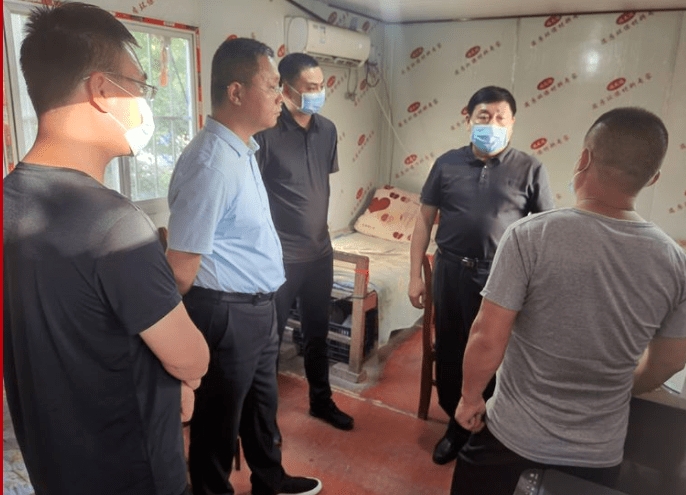 磁县政府副县长路金锋到讲武城镇,时村营乡调研指导"三夏"生产工作