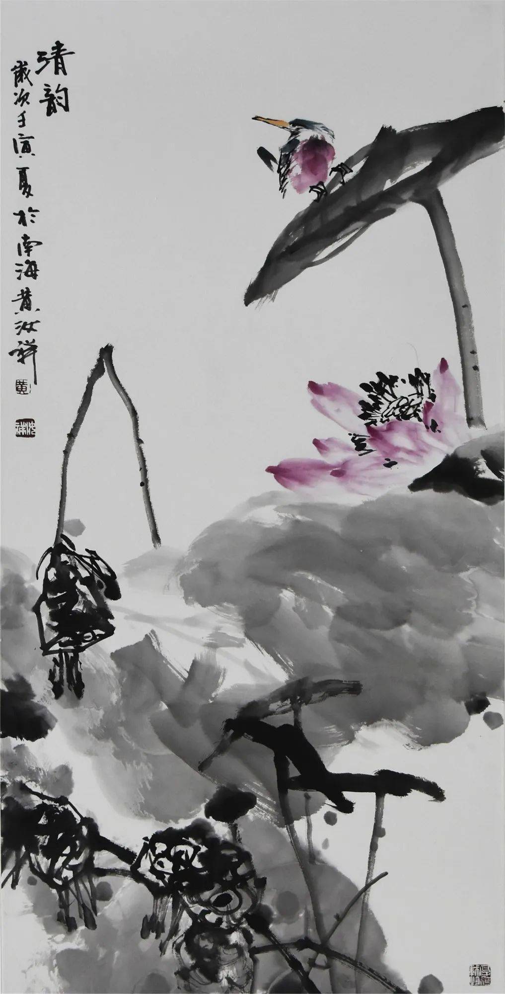 和风》江显蛟《水殿无尘》江显蛟《荷香居》曹毅强《水墨荷韵》曹毅强