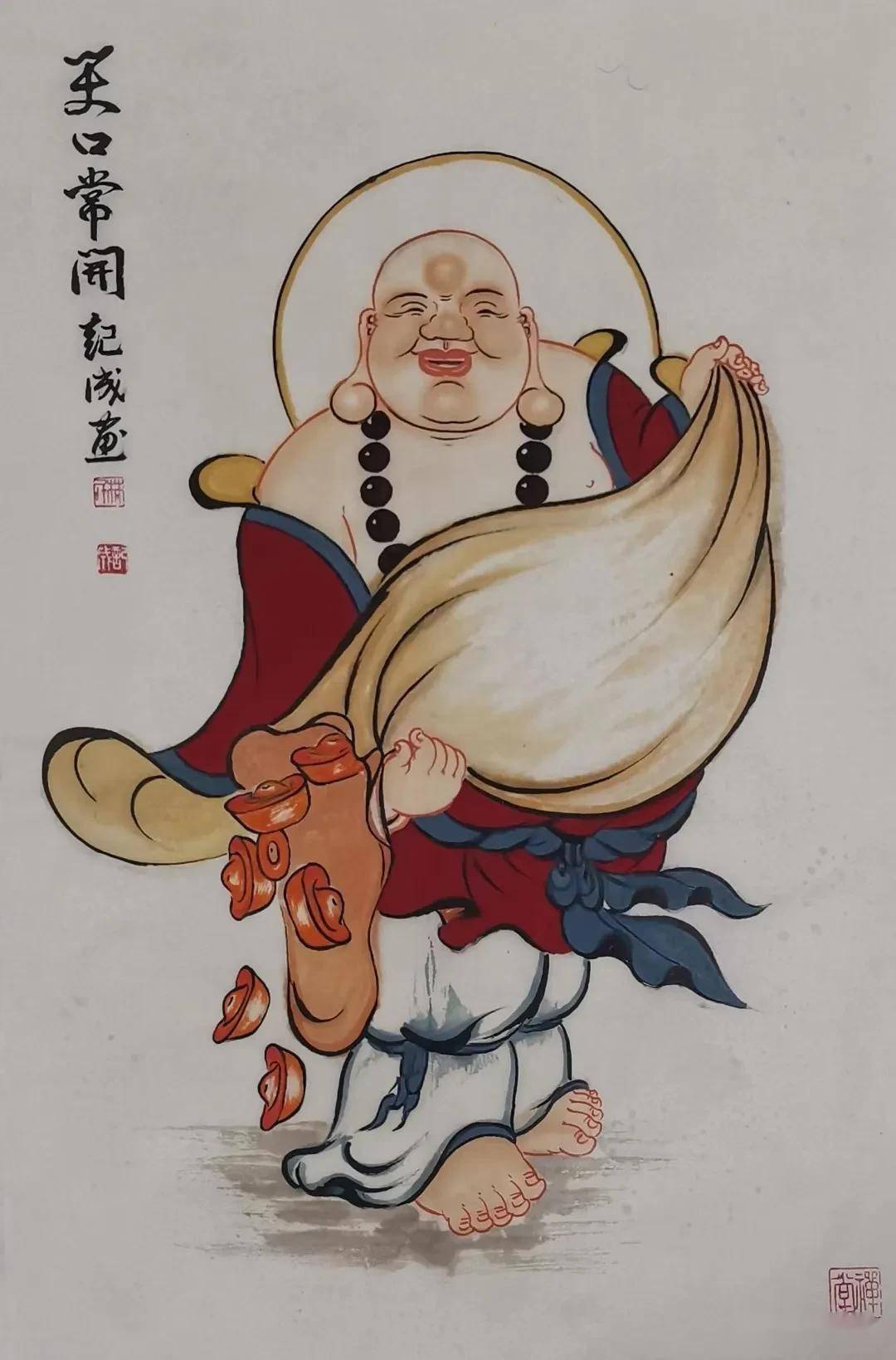 端午送福青年画家林记成作品欣赏