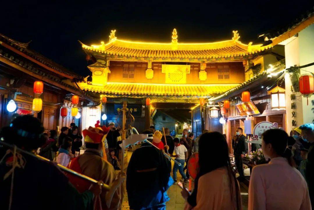 保山青龙街非遗文创街区端午汉文化活动国风汉服体验特色街区小摊