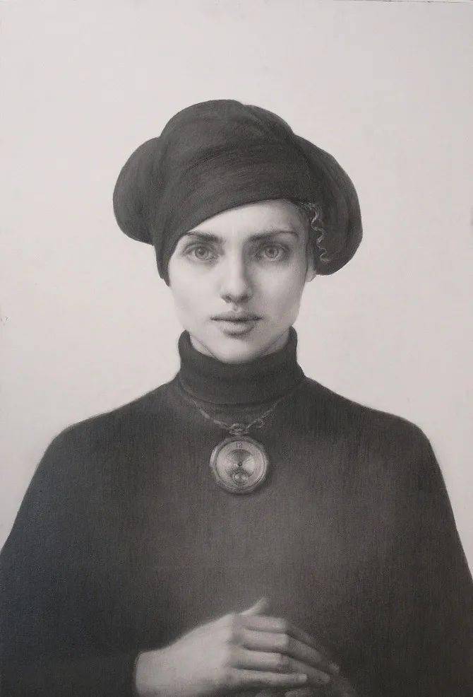 旅美俄罗斯具象画家玛丽亚克莱恩素描作品