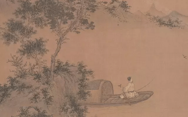 鉴赏漂荡在古代名画里的一叶扁舟