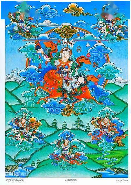 黄河流域最大山神,阿尼玛卿,又称玛积雪山,藏语意为"祖父大玛神之山"