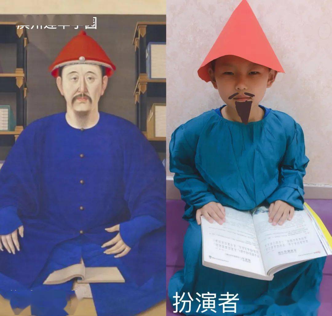 中国人物名画模仿图片