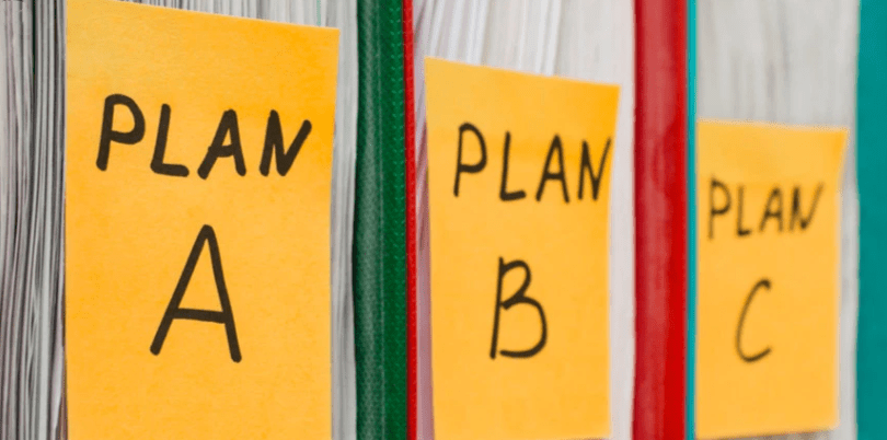 我们除了全力冲击plan a,还可以为自己准备plan b.