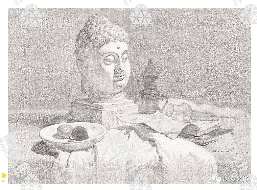 《绝对山东素描静物》顾伟-2022——核心体系,高分魔版.