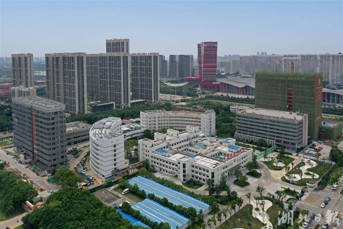 武汉金银潭医院新建项目全部封顶