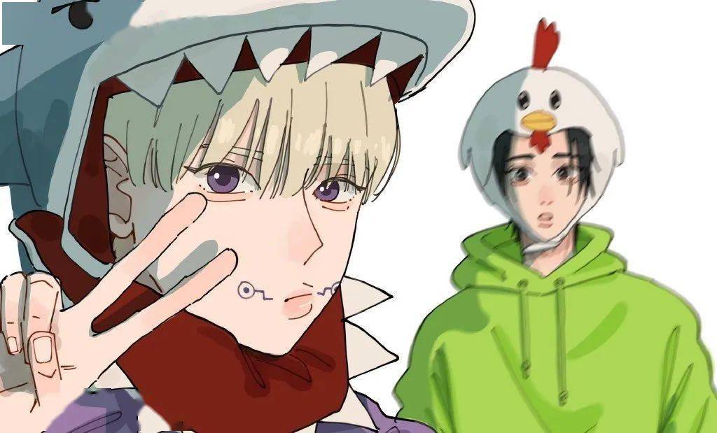 乙棘# 纯爱战神x狗卷!好好磕~_by_地方_声明