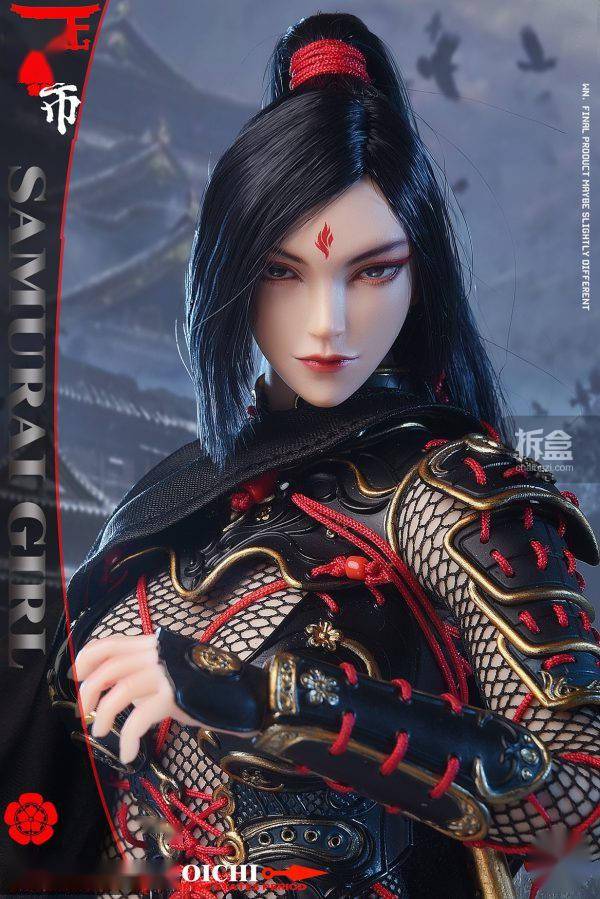 【头雕调整】kystudio 1/6 战国女武姬《武者阿市》_效果_变动_官图