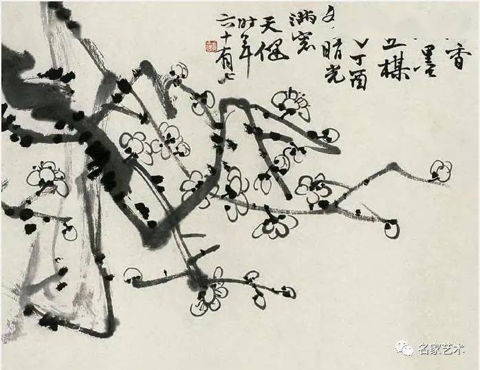 【名品视界】贺天健花鸟作品赏_上海_名家_国画