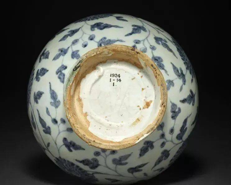 瓷器老化包浆细节图供对比参考