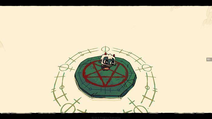 《咩咩启示录》(cult of the lamb)的故事始于一只被献祭的可怜小羊.