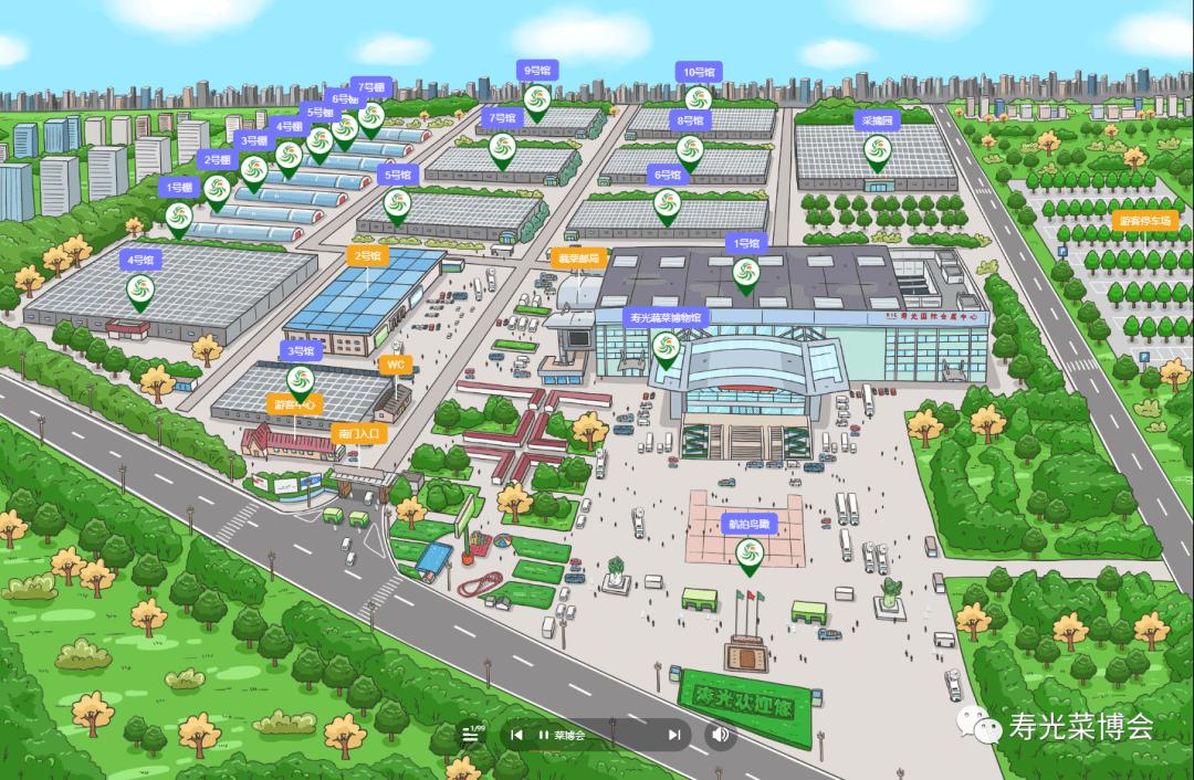 寿光市蔬菜高科技示范园部分展馆于6月11日起预约限流参观