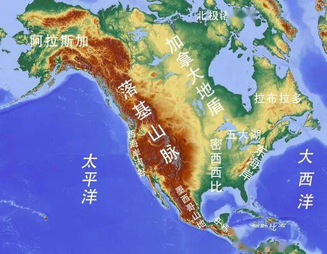 地图看世界;非同一般的美加国界线_加拿大_美国_水道