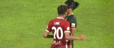 【中超】因红牌被停3场罚3万!球员回应:我只能微微一笑!_海米_张玉宁_阿布