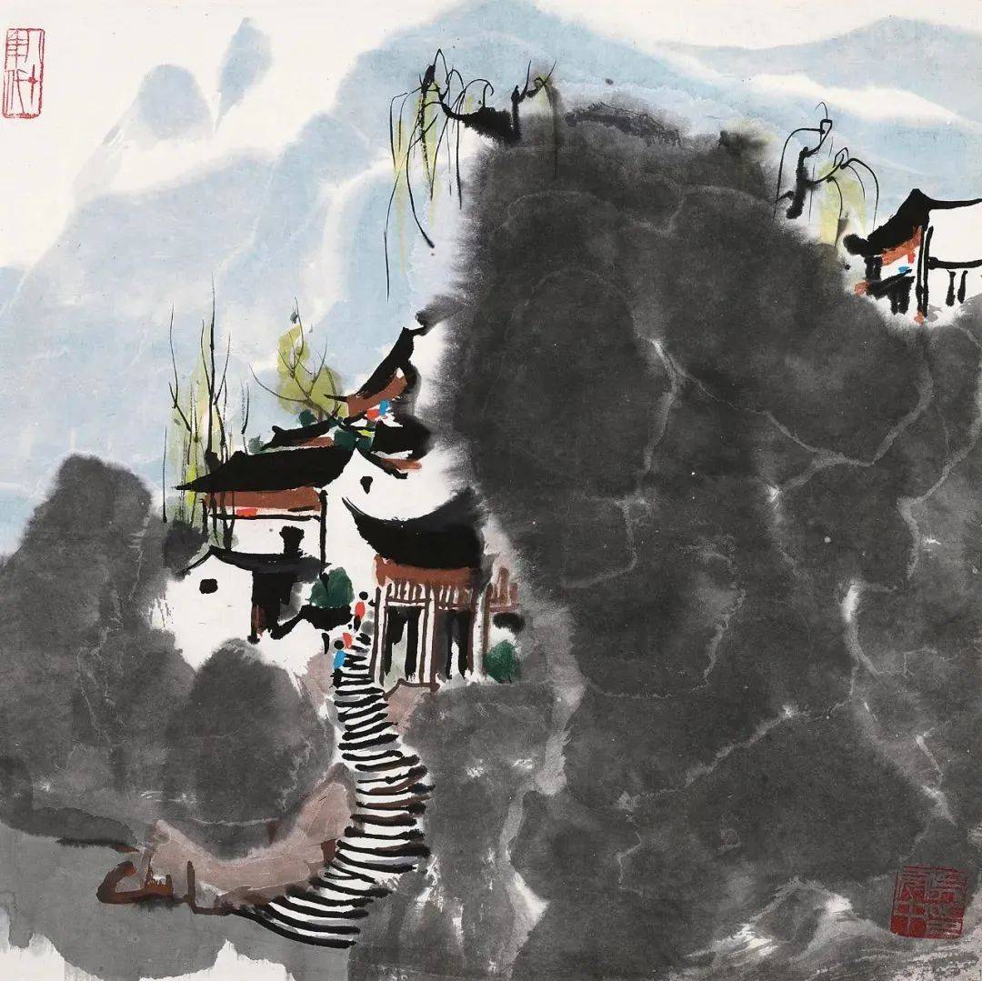 吴冠中 | 什么才是真正的绘画美!_漂亮_作品_习作