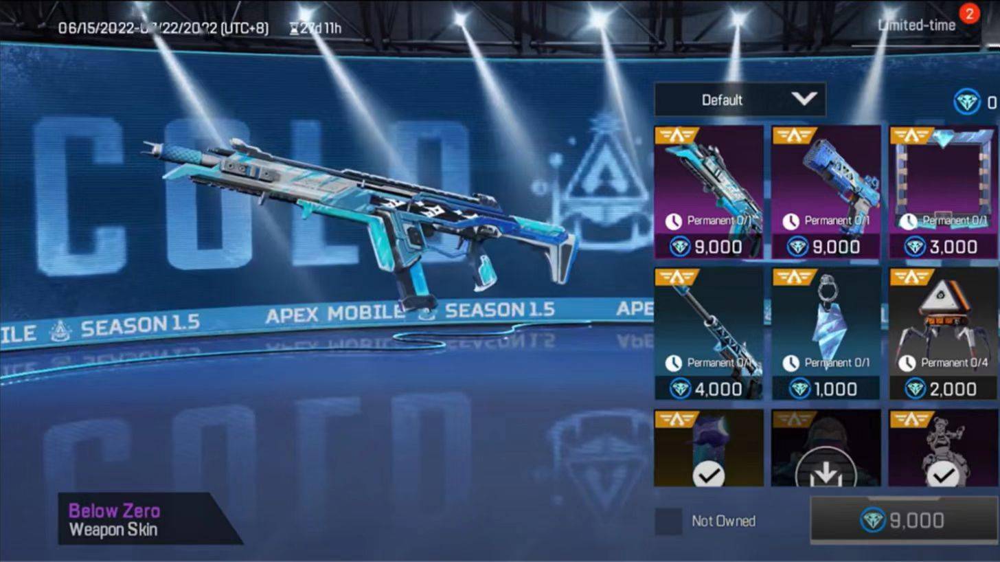 《apex英雄》手游"cold snap"更新补丁公开_战利品_技能_黑市