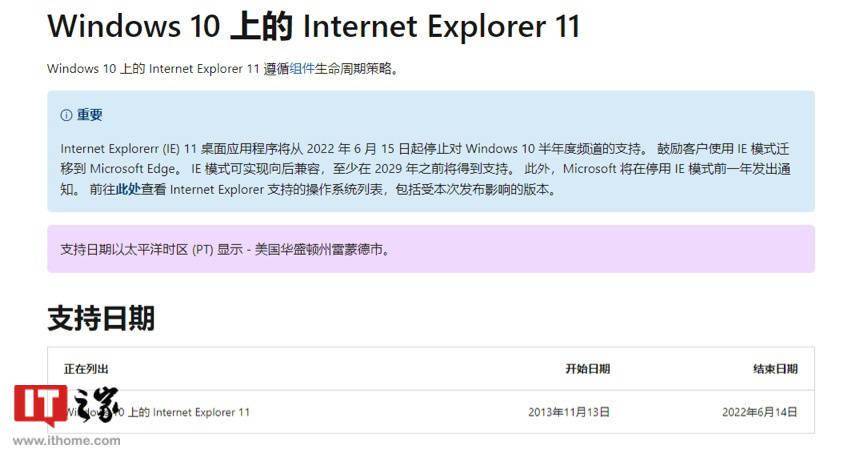 NG体育微软IE浏览器于6月15日正式停止支持(图1)