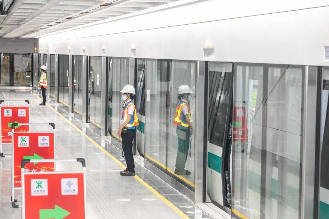 今天深圳又一条地铁热滑成功,即将正式通车_支线_全线_试验