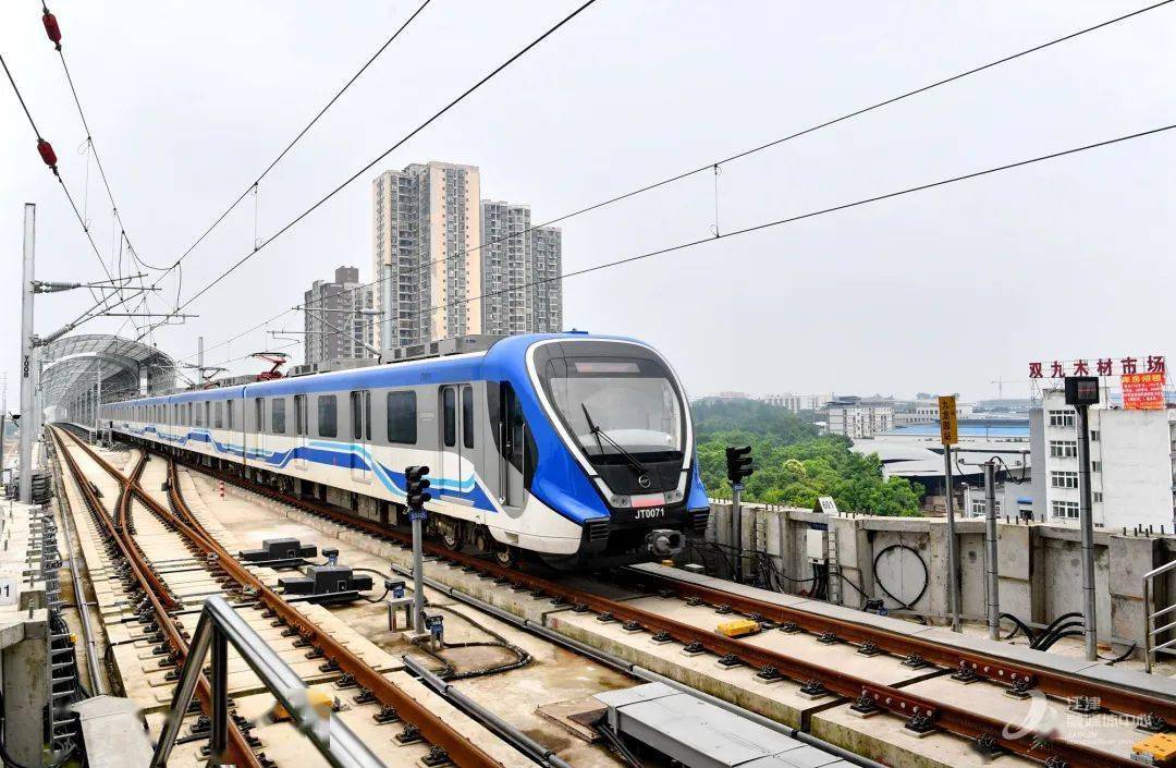 江跳线开通在即已顺利完成跑图试运行