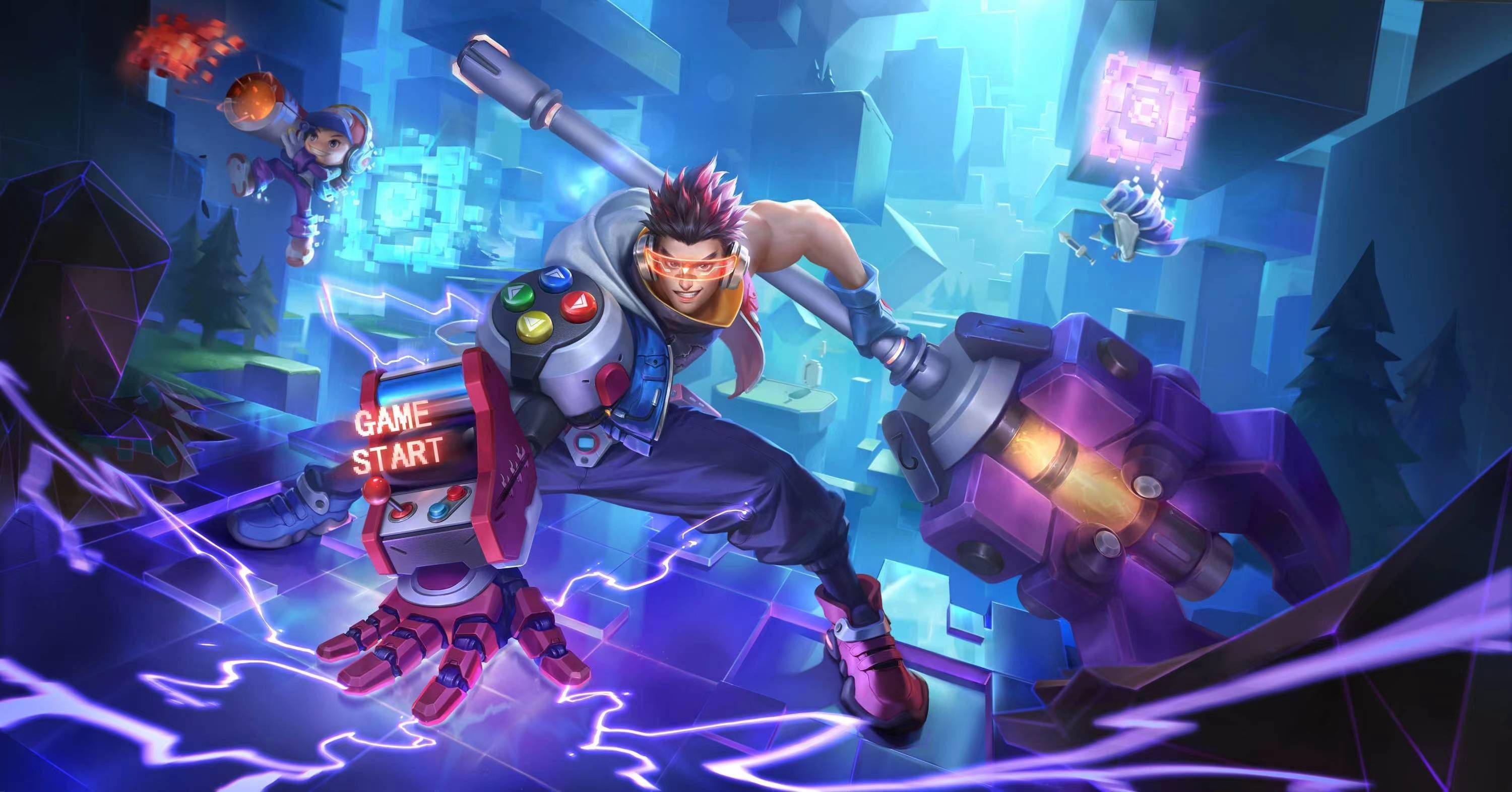 王者荣耀s28战令皮肤公布80级为狂铁电玩高手