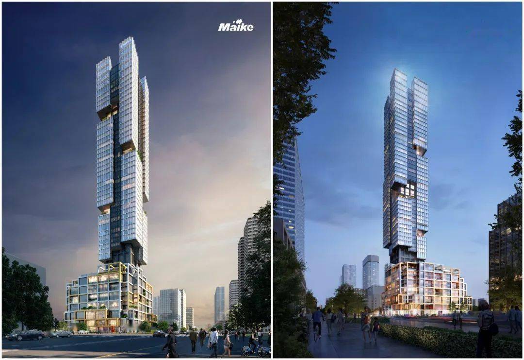 安达仕酒店官宣西安上空的赛博朋克立方体