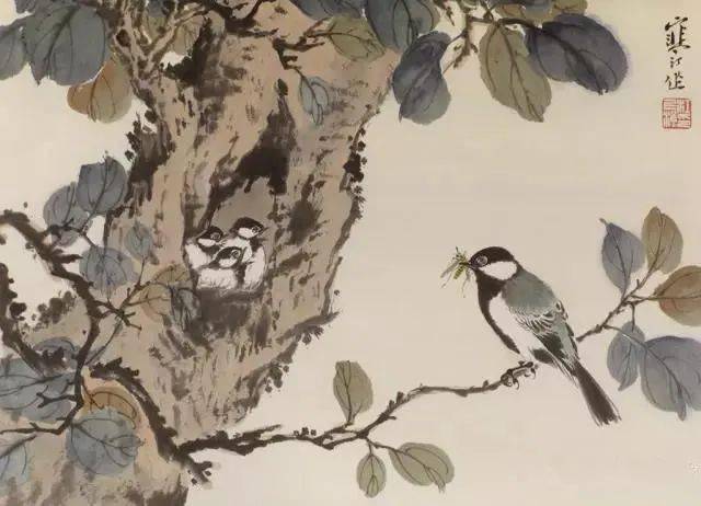 元宝树百灵 杂树青鸟 枇杷三色蓝燕 天竹铜腊 广玉兰倒挂 太平花紫当