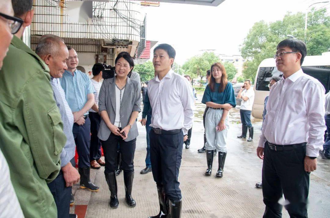 国家应急管理部救灾工作组一行来武检查_武平_受灾_群众