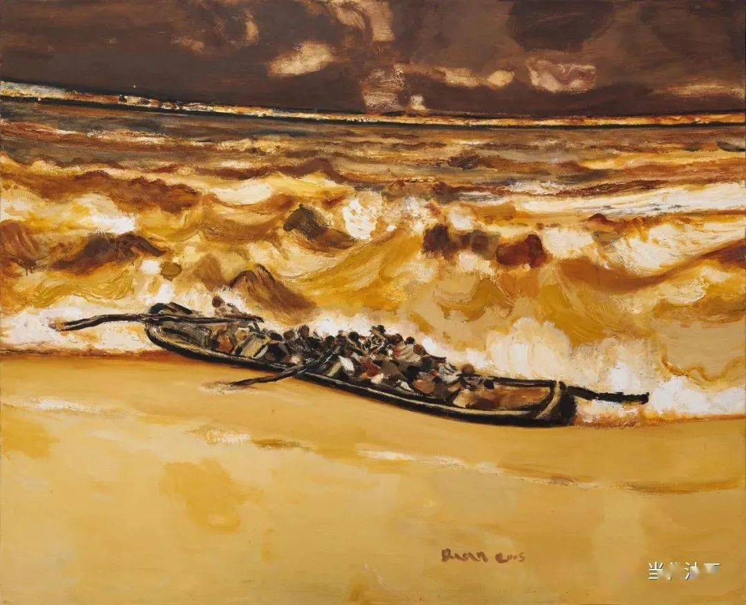 单纯而厚重 | 段正渠作品_cm_布面_油画