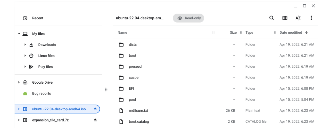 谷歌 ChromeOS 已支持 7z、iso、tar 文件格式