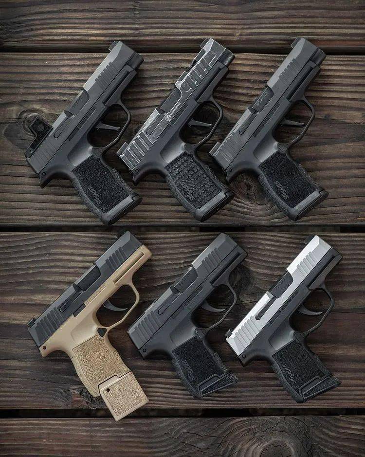 苍劲有力西格绍尔家的手枪美图欣赏