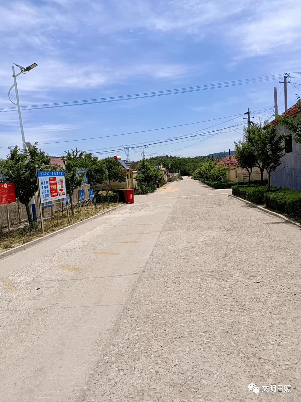 文明乡村莒县龙山镇平柳河村筑梦沃野绘新景