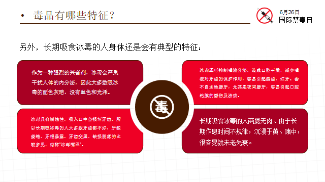 健康人生 与毒无关毒品有哪些特征我国《禁毒法》和《刑法》规定,毒品