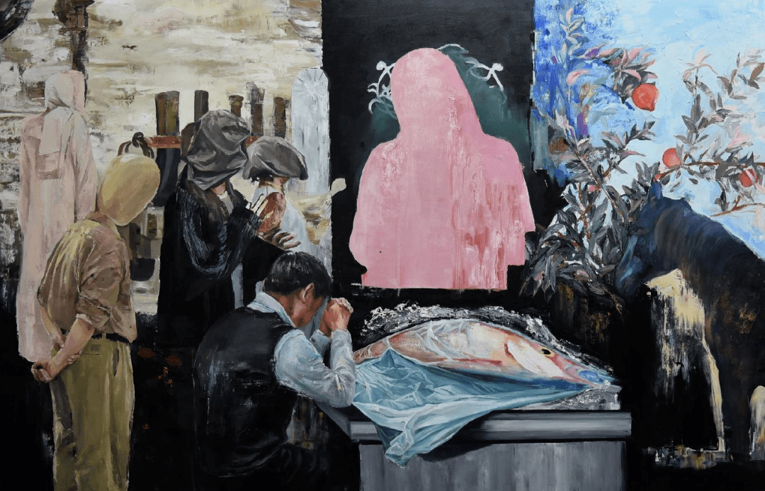 2022 鲁美 研究生毕业作品展 油画系_艺术_王腾_云辉