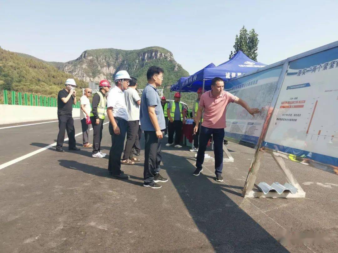 市政府副秘书长刘鸿昌调研鹤辉高速项目建设情况_鹤壁_高速公路_新乡