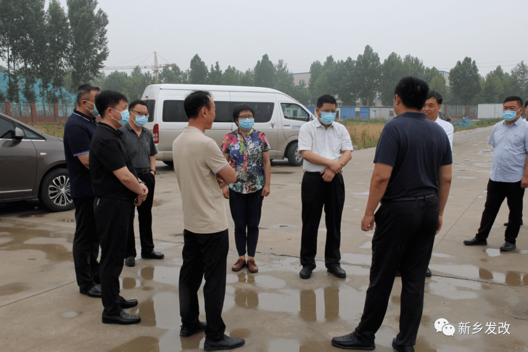 市人大常委会副主任郑援越调研分包项目建设进展情况_新乡_赵延海