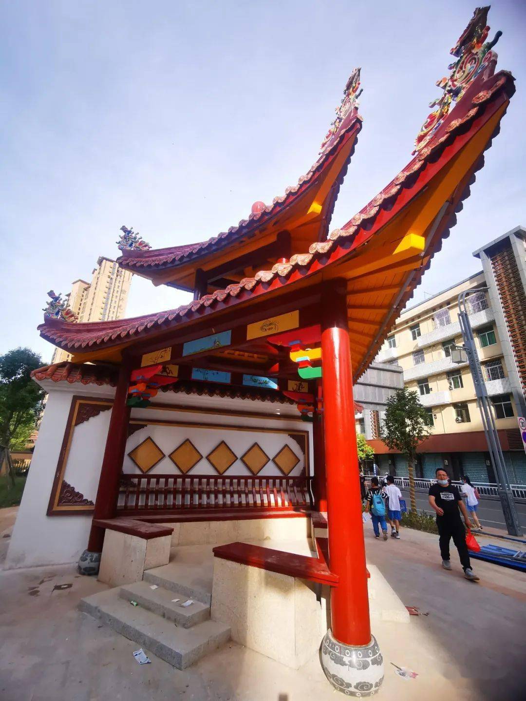 大田的三角亭"回来"了!_市民_区域_地标