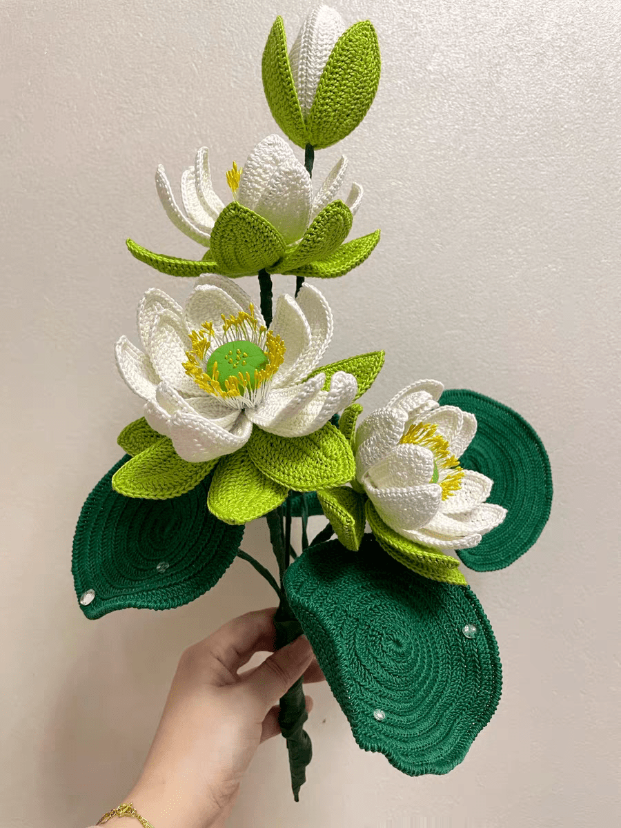 乐享生活巧手族看过来钩针编织之夏荷