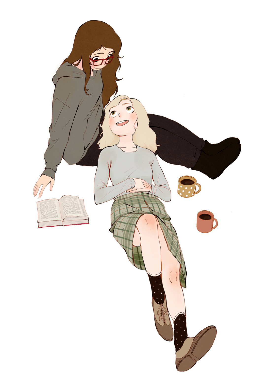 插画师lauricaandrian真善美的作品