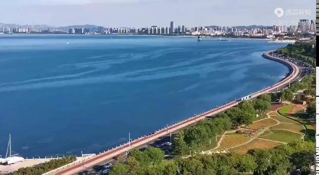 烟台渔人码头段滨海中路海景烟台带你去看海治愈系风景