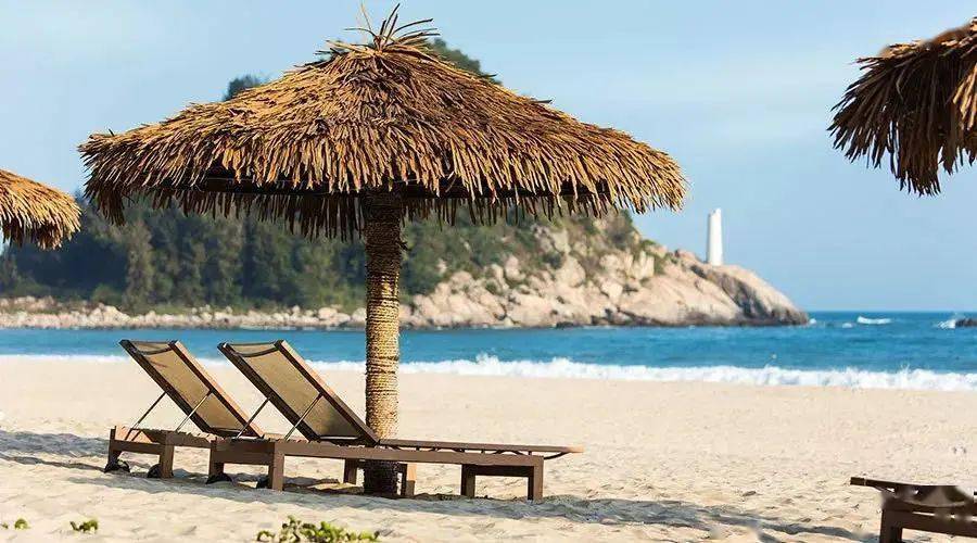 暑假玩转阳江闸坡山海湾假日酒店豪华海景房近沙滩能望海带观海阳台